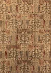 Oriental Brown Industrial Rug, urb1114brn