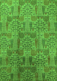 Oriental Green Industrial Rug, urb1114grn