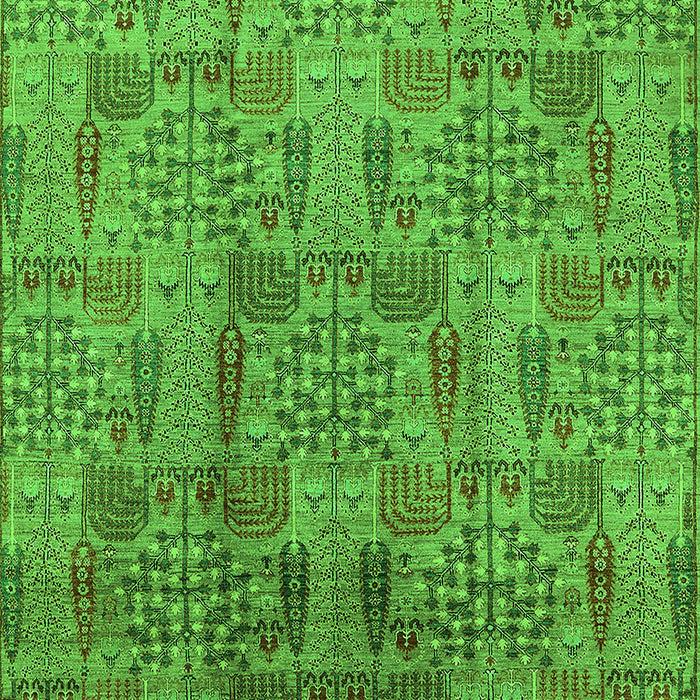 Oriental Green Industrial Rug, urb1114grn
