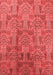 Oriental Red Industrial Area Rugs