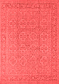 Oriental Red Industrial Rug, urb1115red