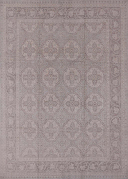 Mid-Century Modern Rose Purple Oriental Rug, urb1115