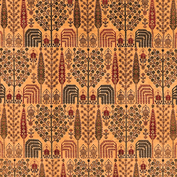 Machine Washable Oriental Orange Industrial Area Rugs, wshurb1116org