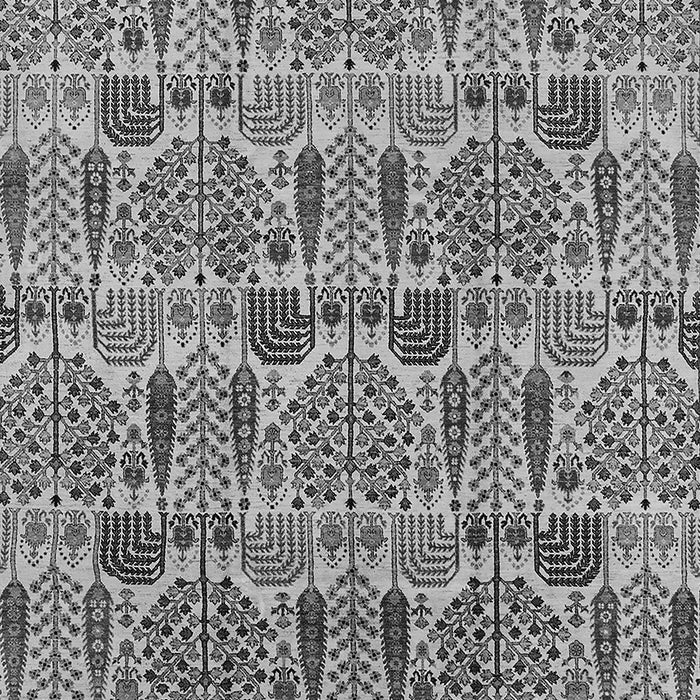 Oriental Gray Industrial Rug, urb1116gry