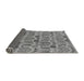 Sideview of Oriental Gray Industrial Rug, urb1116gry