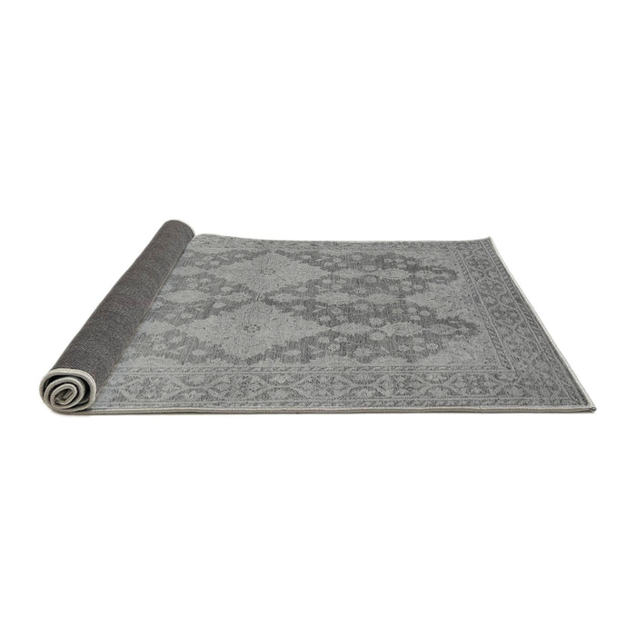 Sideview of Oriental Gray Industrial Rug, urb1117gry