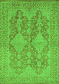 Oriental Green Industrial Rug, urb1117grn