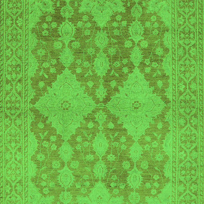 Oriental Green Industrial Rug, urb1117grn