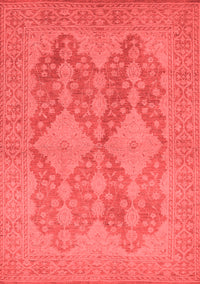 Oriental Red Industrial Rug, urb1117red