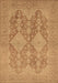 Machine Washable Oriental Brown Industrial Rug, wshurb1117brn