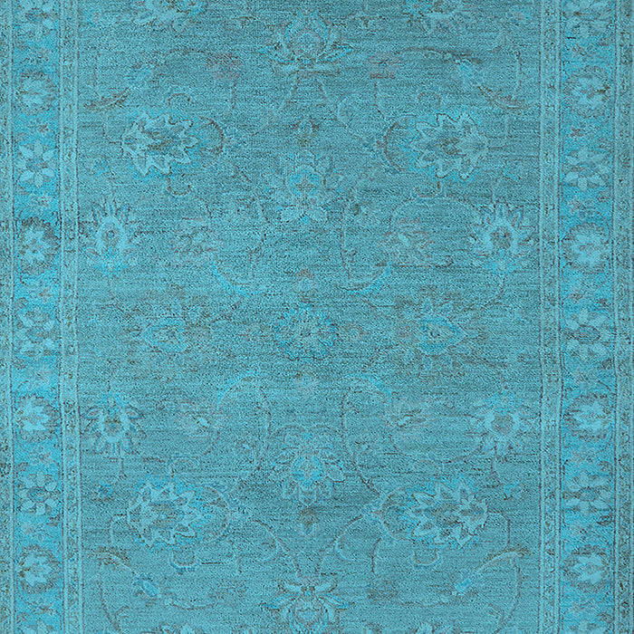 Oriental Light Blue Industrial Rug, urb1118lblu