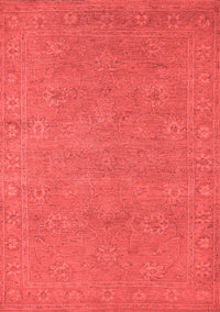 Oriental Red Industrial Rug, urb1118red