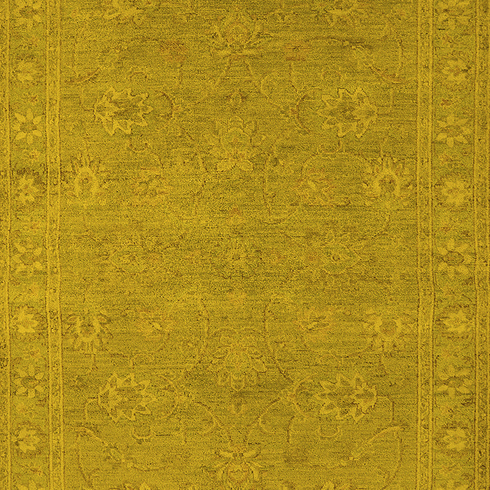 Oriental Yellow Industrial Rug, urb1118yw