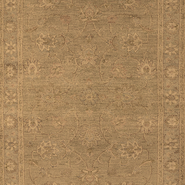 Machine Washable Oriental Brown Industrial Rug, wshurb1118brn