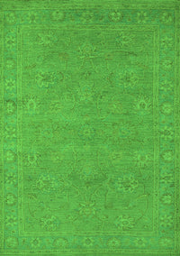 Oriental Green Industrial Rug, urb1118grn