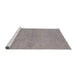 Sideview of Machine Washable Industrial Modern Rosy Brown Pink Rug, wshurb1119