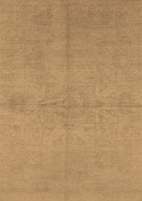 Oriental Brown Industrial Rug, urb1119brn