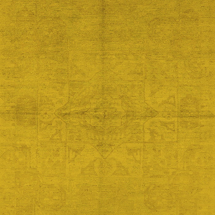 Oriental Yellow Industrial Rug, urb1119yw