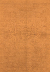 Oriental Orange Industrial Rug, urb1119org