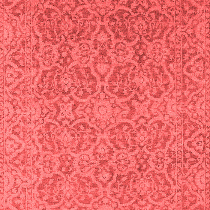 Machine Washable Oriental Red Industrial Rug, wshurb1120red