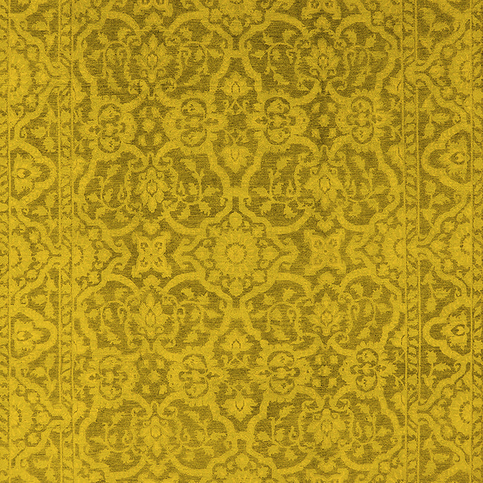 Oriental Yellow Industrial Rug, urb1120yw