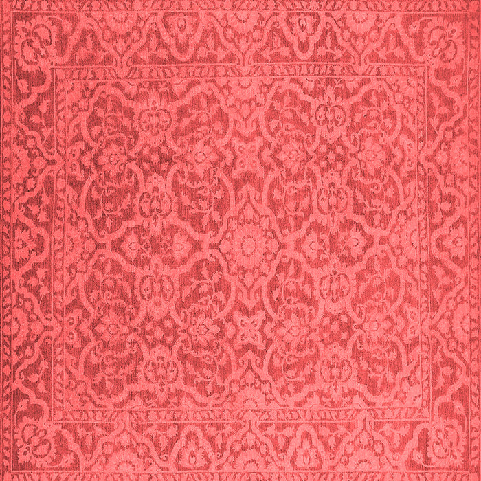 Machine Washable Oriental Red Industrial Rug, wshurb1120red