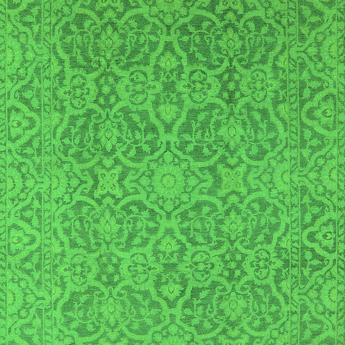 Oriental Green Industrial Rug, urb1120grn