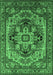 Oriental Emerald Green Industrial Rug, urb1121emgrn