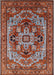 Mid-Century Modern Red Oriental Rug, urb1121