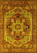 Oriental Yellow Industrial Rug, urb1121yw