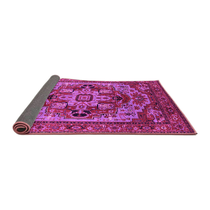 Sideview of Oriental Pink Industrial Rug, urb1121pnk