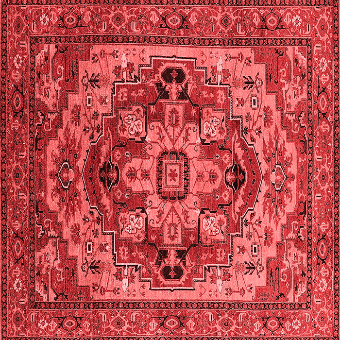 Oriental Red Industrial Rug, urb1121red
