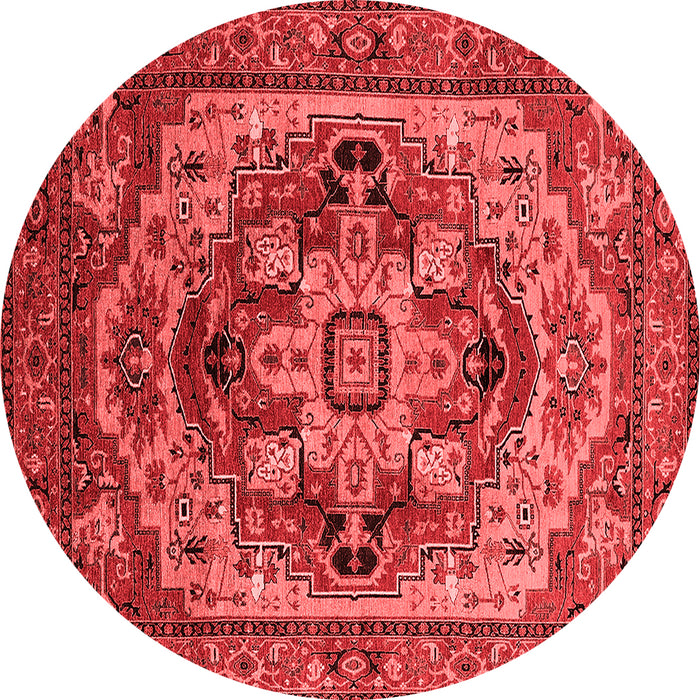 Oriental Red Industrial Rug, urb1121red