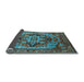 Sideview of Oriental Light Blue Industrial Rug, urb1121lblu