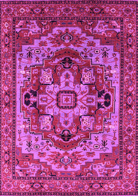 Oriental Pink Industrial Rug, urb1121pnk