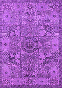 Oriental Purple Industrial Rug, urb1122pur