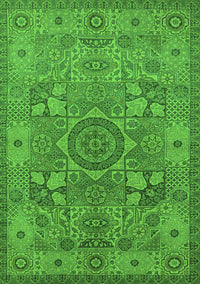 Oriental Green Industrial Rug, urb1122grn