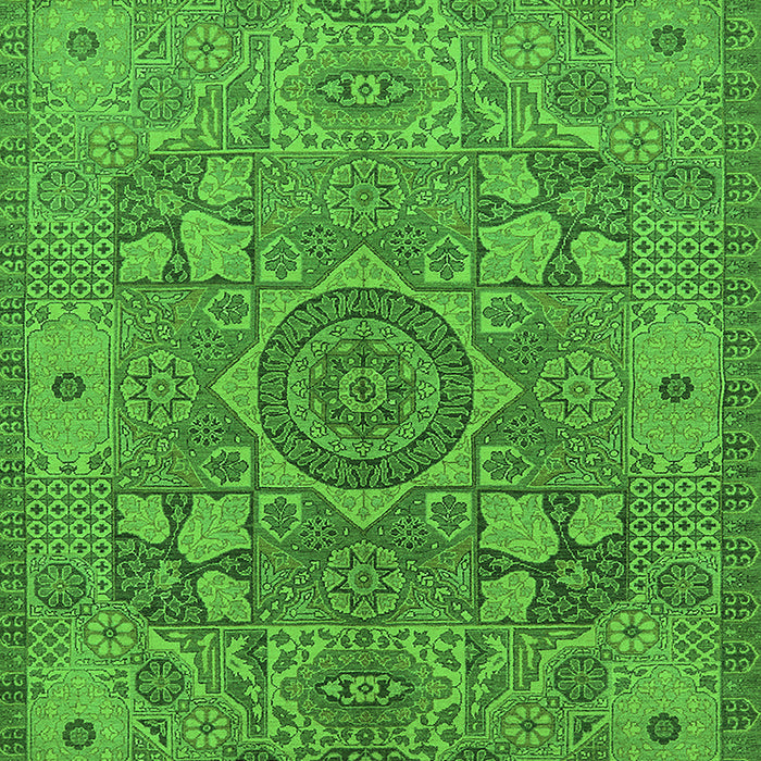 Oriental Green Industrial Rug, urb1122grn