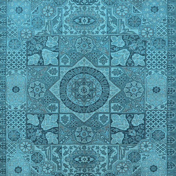 Oriental Light Blue Industrial Rug, urb1122lblu