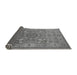 Sideview of Oriental Gray Industrial Rug, urb1122gry