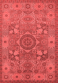 Oriental Red Industrial Rug, urb1122red