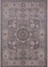 Mid-Century Modern Purple Oriental Rug, urb1122