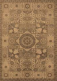 Oriental Brown Industrial Rug, urb1122brn