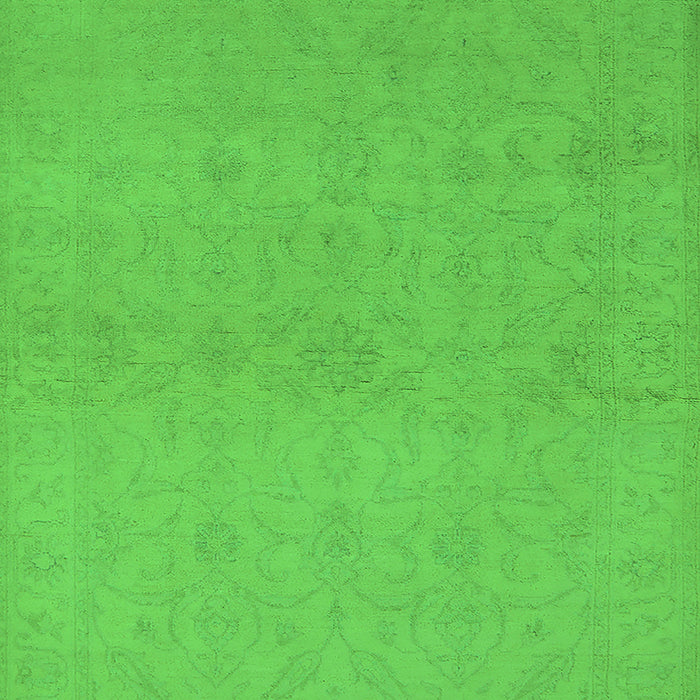 Oriental Green Industrial Rug, urb1123grn