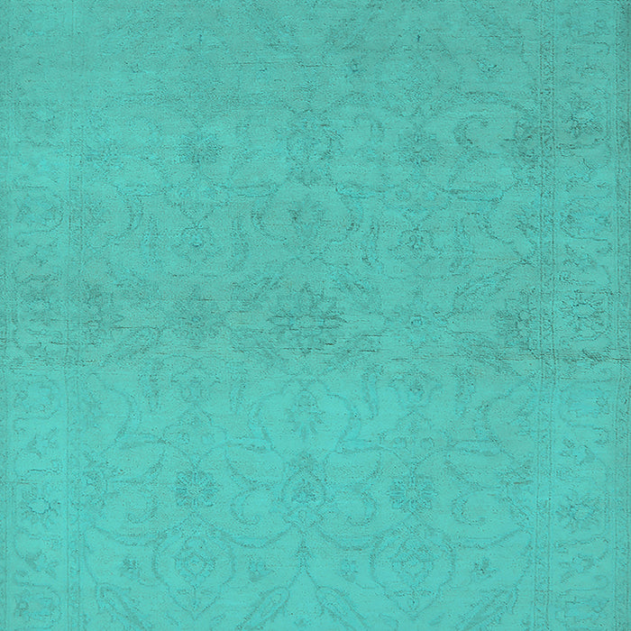 Oriental Turquoise Industrial Rug, urb1123turq