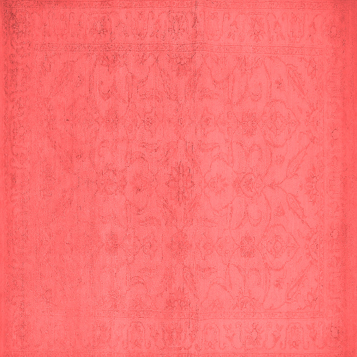 Machine Washable Oriental Red Industrial Rug, wshurb1123red