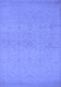 Oriental Blue Industrial Rug, urb1123blu