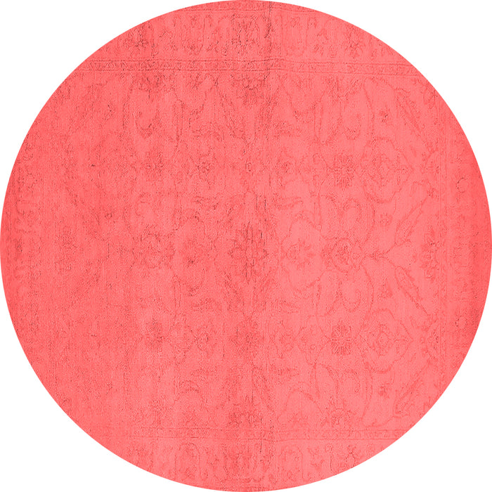 Machine Washable Oriental Red Industrial Rug, wshurb1123red