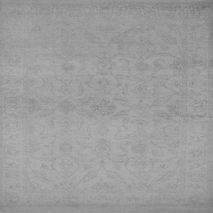 Square Machine Washable Oriental Gray Industrial Rug, wshurb1123gry