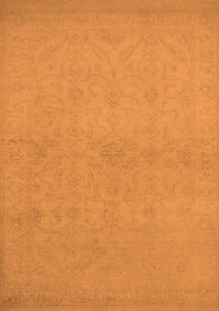 Oriental Orange Industrial Rug, urb1123org